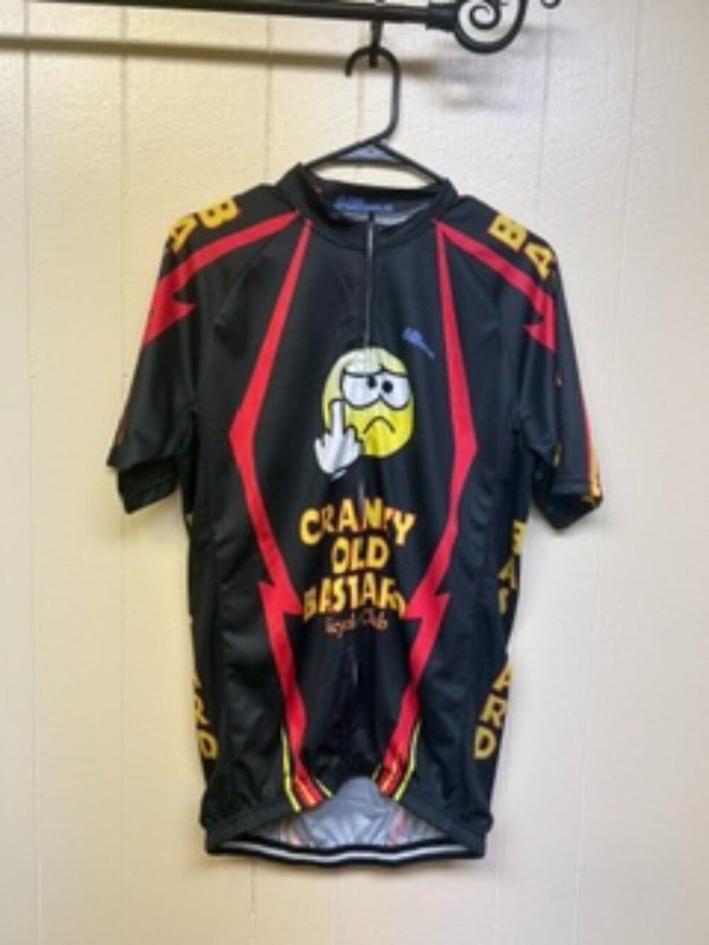 Men's XL full zip cycling jersey